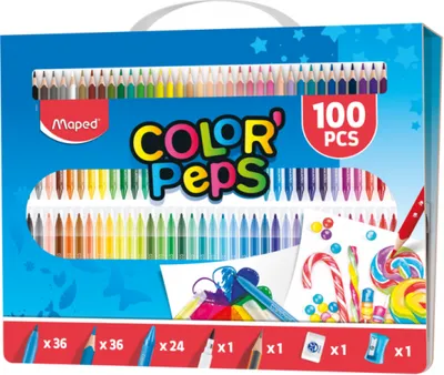 Maped Set za bojenje, 100 komada