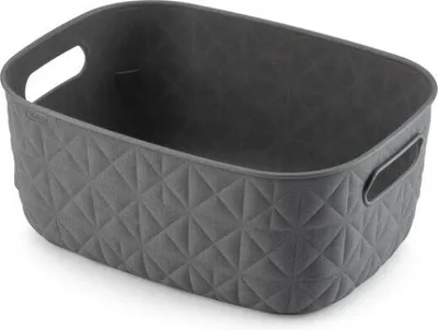 Curver Korpa za odlaganje, 4L, Softex, Siva