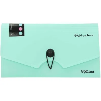 Optima Fascikla za račune, B6/6, Svijetloplava