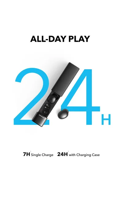 ANKER Soundcore slušalice A30i, crne