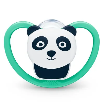 NUK Duda space sa kutijicom panda  18-36 mjeseca, Zelena