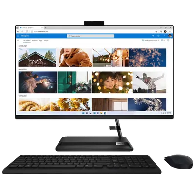 Lenovo Desktop AiO, Intel i3-1215U, 8GB DDR4, SSD 512GB, 27"