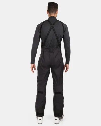 Kilpi Muške skijaške pantalone Lazzaro, Vodootporne, Crne