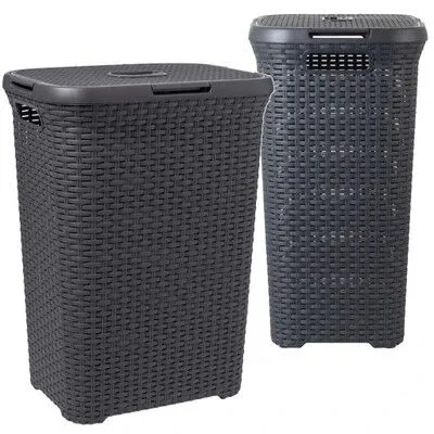 Curver Korpa za veš Style, 40 l, Siva
