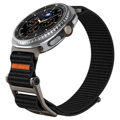 Spigen narukvica Durapro Flex za Samsung Galaxy Watch 8 Classic 40, 44, 46 mm, Crna