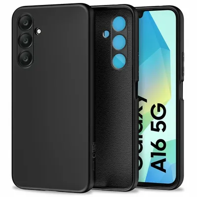 Tech-Protect Maska za Galaxy A16 Icon, Crna