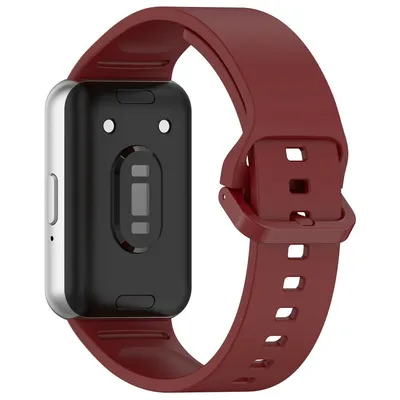 Silikonska narukvica za Samsung Galaxy Fit3, Tamno-crvena
