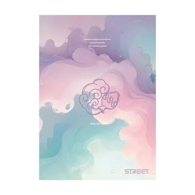 Standard Papir Sveska meka Zodiac Street, A5, 54 Listova