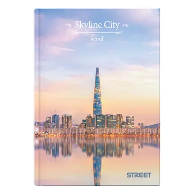 Standard Papir Sveska tvrda Skyline Street, A4, 96 Listova