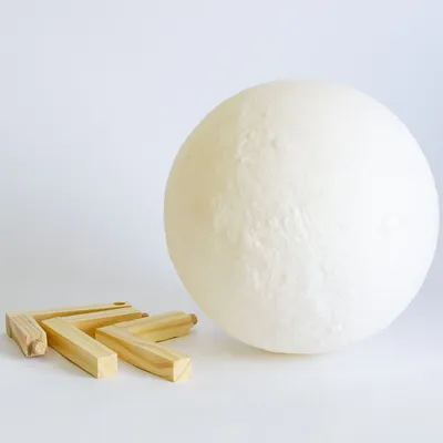 Lampa Mjesec 3D, 18 cm
