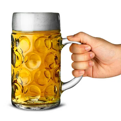 Džinovska pivska krigla, 1L