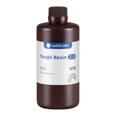 AnyCubic Fotopomilarna smola Tough Resin 2.0, 1 kg, Siva