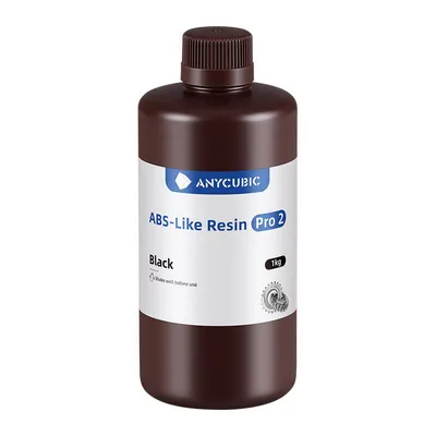 AnyCubic Fotopomilarna smola ABS-Like Resin Pro 2, 1 kg, Crna