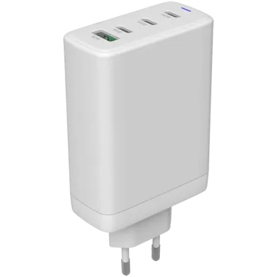 Canyon Punjač CU140ACC GaN, 150W, 3xPD, 1xQC, EU, Bijeli
