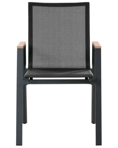 Vrtna stolica metal-tekstilen 54 x 74 x 91 cm AM-092W