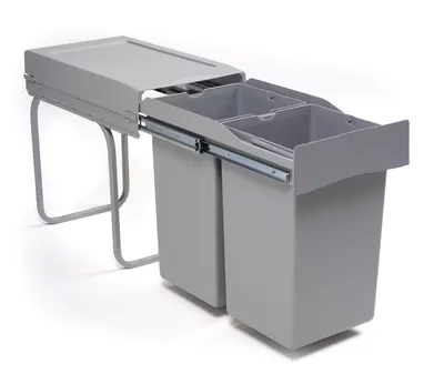 Alveus ALBIO Kanta za smeće 1x21 l +1 l, Siva