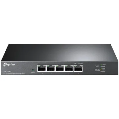 TP-Link Mrežni prekidač 5-Port 2.5G Multi-Gigabit, Desktop, Crni