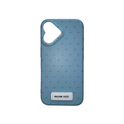 Maska Hearts za iPhone 16 Pro, Plava