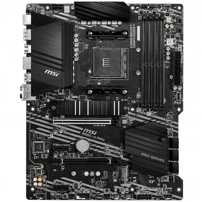 MSI Matična ploča B550-A PRO, AM4, DDR4, ATX, Crna