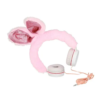 GJBY Slušalice, Plišani zec, Roze