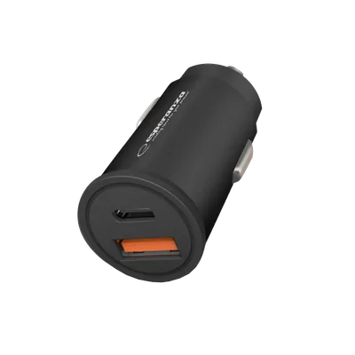 Esperanza Auto punjač EZC111K, Type-C + USB-A, Crni