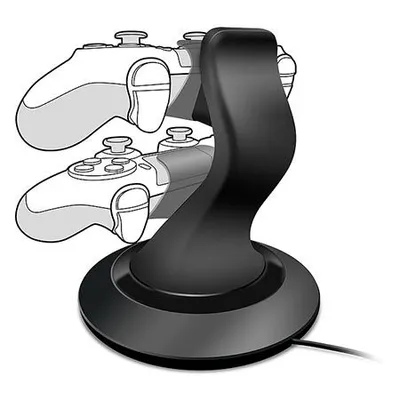 Speedlink Punjač za dva PS4 gamepad-a Twindock SL-4511-BK, Crni