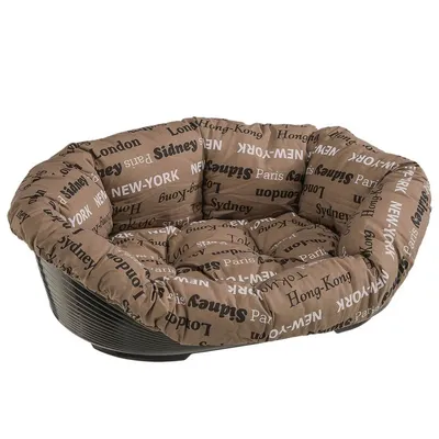 Ferplast Ležaljka za pse Sofa 6 Cities, Smeđa