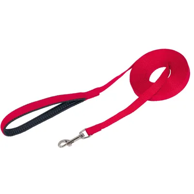 Nobby Radni povodac za pse, 5 m x 15 mm, Crveni