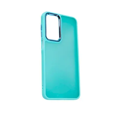 Silikonska maska za mobilni telefon Iphone 16 Plus Frame, Plava