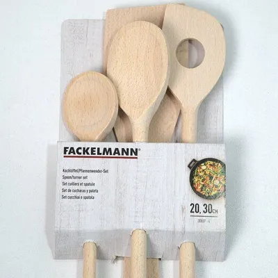 Kuhača drvena set, 4/1, 20-30cm