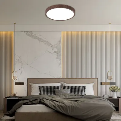E-light Plafonjera LED Strauss EL-26725 36W 3-CCT, Smeđa