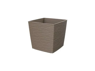 Saksija Finesa kvadrat, 30x30x29, Smeđe boje