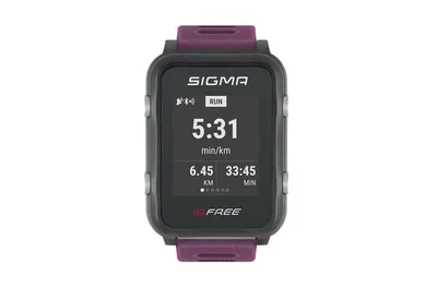 Sigma Sportski sat iD. Free, Ljubičasti