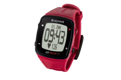 Sigma Sportski sat iD.Run HR, Crveni
