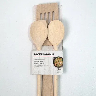Kuhača drvena set, 3/1, 30cm