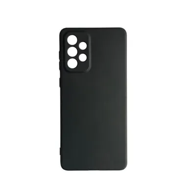 Silikonska maska za mobilni telefon Samsung A53, Crna