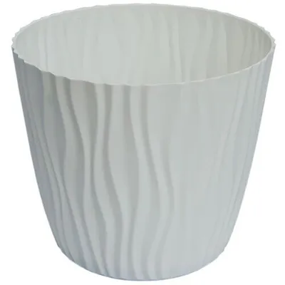 Fora Saksija Sahara, 30 cm, bijele boje