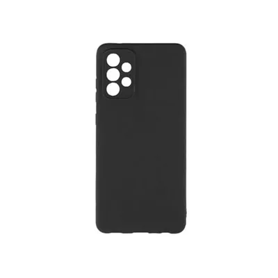 Silikonska maska za mobilni telefon Samsung A73 5G Liva Lens, Crna