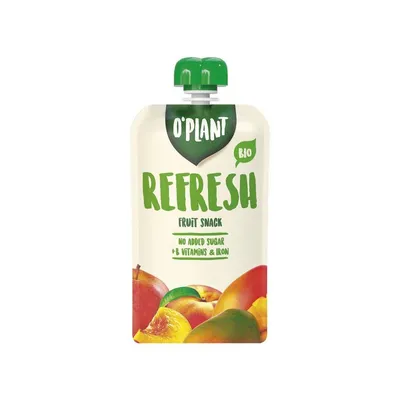 Oplant Voćna užina, Bio Refresh, Pouch, 200 g
