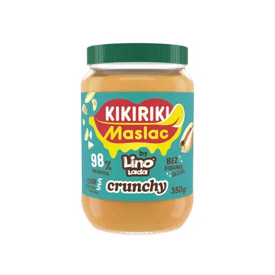Lino Lada Kikiriki maslac, Crunchy, 350 g