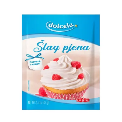 Podravka Dolcela Šlag pjena s vodom, 42 g