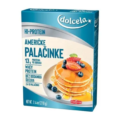 Podravka Dolcela Smjesa za američke proteinske palačinke, Hi Protein, 210 g