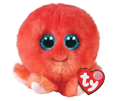 Ty plis Igračka oktopod, clip,Narandžasta
