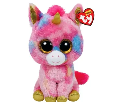 TY Jednorog PLISH BOOS FANTASIA, 24 cm