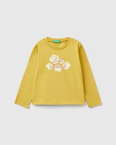 Benetton Majica dugi rukava  3G0 za djevojčice