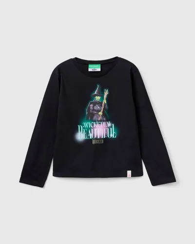 Benetton Majica dugi rukava 100 za djevojčice