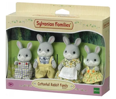 SYLVANIAN FAMILIES Porodične figurice zeca pamučnog repa