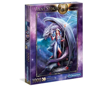 Igračka Clementoni puzle 1000 Anne stokes dragon
