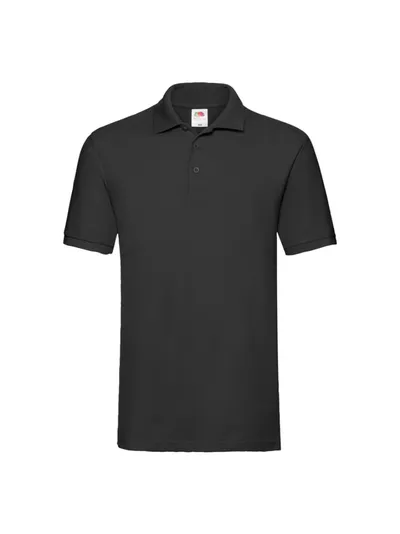 Fruit of the Loom Majica kratki rukav polo, Crna
