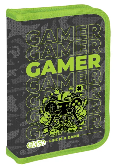Kick Pernica 1-zip gamer, Siva